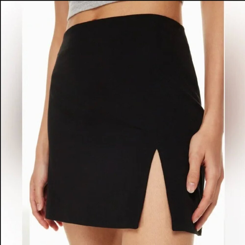 Sunday Best A-Line Skirt with Slit